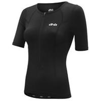 Dhb Womens Hydron Tri Short Sleeve Top Triathlon - 12 Regular