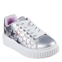 Skechers Girls Lace Up Platform Sneaker W Stars Tr Low Top Trainers Sneakers