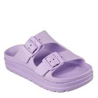 Skechers Kids Foamies: Cali Platty Heeled Platform Sandals Buckle