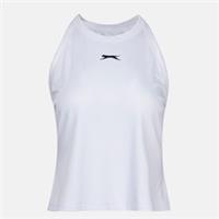 Slazenger Womens Tennis Tank Top Sleeveless Vest Sports Training Fitness Gym - 16 Regular