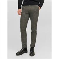 Jack & Jones Mens Marco Conner Tartan Chino Trouser Straight Jeans Trousers - 28W R Regular