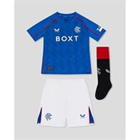 Castore Kids Rangers Home Minikit 2024 2025 Infants Domestic Clothing Set Crew - 5-6 Years Regular