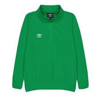 Umbro Kids Half zip Polyester Sweater Junior 1/4 Zip Fleece Top - 13 Regular