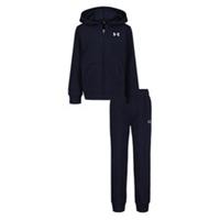 Under Armour Boys Branded Logo Fz Set Infant Fleece Tracksuit Sports Casuals - 2-3 Years Regular