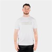 KooGa Mens Essential Logo Rugby T-Shirt Short Sleeve Sports Training Fitness Gym - S Regular
