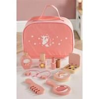 Toylife Unisex Wooden Unicorn Beauty Set Dress Up