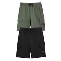 Studio Boys Younger 2 Pack Utility Shorts Cargo - 3-4 Years Regular