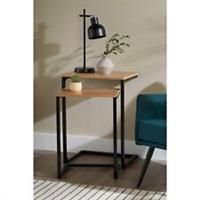 Homelife Unisex Set of 2 Nesting Side Tables