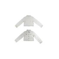 Be You Kids Older Girl Cropped Denim Jacket Outerwear White - 12-13 Years Regular