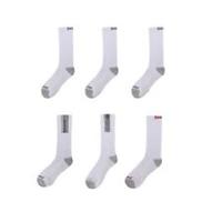 Everlast Mens 6 Pack Crew Sock Socks Lightweight - 6-12 Regular