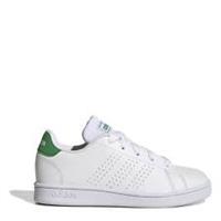 adidas Kids Advantage Lifestyle Court Lace Shoes Unisex Childrens Trainers
