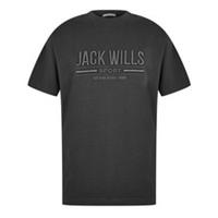 Jack Wills Mens High BuildEmb T-Shirt Regular Fit - S Regular