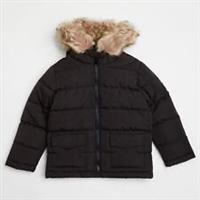 Firetrap Kids FauxFr Parka Jacket Coat Baby Outerwear - 5-6 Regular