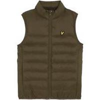 Lyle & Scott Kids Wadded Gilet Sleeveless Jacket Outerwear Top Tops - - 9-10 Years Regular