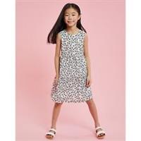 Threadbare Kids Woven Dr Tammy Jersey Dress - 11/12 Regular