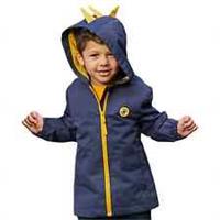 Threadbare Kids Hooded Jacket Outerwear Louis Baby Rain - 12-18 Months Regular