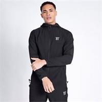 11 Degrees Mens Xenon Tech Jacket Outerwear Fleece Tracksuit Sports Casual Top - S Regular