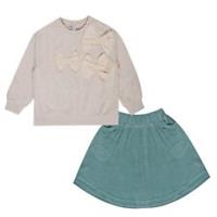 Miso Kids Bow Top And Skirt Baby Set - 6-7 Years Regular