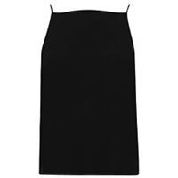 T by Alexander Wang Womens Lapel Back Silk Vest Top Fashion Collared - XS Regular