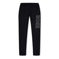 Boss Kids Lrg Logo Jog Closed Hem Jersey Jogging Bottoms Sweatpants - 4 Years Regular