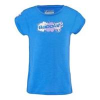 Babolat Kids Exc Cotton T-Shirt Short Sleeve Sports Training Fitness Gym - 10-12 Years Regular