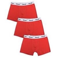 Money Mens Red Repeat 3 Pack Trunks Trunk - M Regular