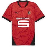 Puma Mens Stade Rennais Home Shirt 2024 2025 Adults Domestic Crew Neck - XL Regular