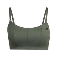 Adidas Womens Yoga Studio Light Support Sports Bra Training Fitness Gym Crop Top - XL D-DD Regular
