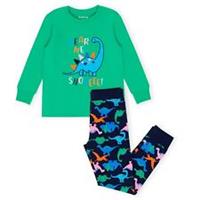 Firetrap Boys Dinosaur Pyjama Set Long Sleeve - 3-4 Years Regular