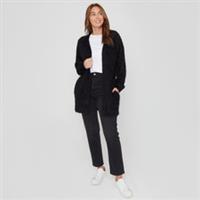 Be You Womens Fluffy Cardigan Sweater Jacket Outerwear - 20-22 Regular