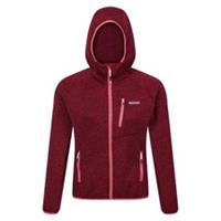 Regatta Womens Hood Newhill Full Zip Fleece Top - 12 Regular