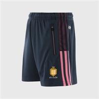 O'neills Girls Clare Nepal Poly Shorts Gaa Moisture Wicking 2 Pockets - 9-10 Years Regular