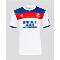 Castore Mens Rangers Away Shirt 2025 2026 Adults Short Sleeve Domestic - S Regular