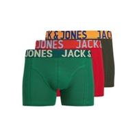 Jack & Jones Mens Wild 3 Pack Boxer Trunk - 2XL Regular