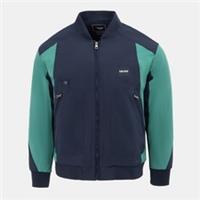 Firetrap Mens Padded Jacket Outerwear Long Sleeve Softshell Collared 2 Pockets - S Regular