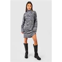 Violet Romance Womens Knit Mini Dress Knitted - 12 Regular