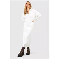 Violet Romance Womens Collar Mdi Dress Knitted - 12 Regular