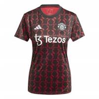 Adidas Womens Mufc Preshi W T-shirt Licensed Short Sleeve - 8 Regular