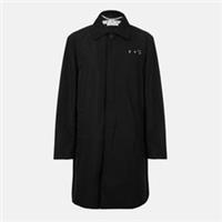 Off White Mens Logo Mac Long Short Sleeve Puffer Jacket Outerwear - S Regular