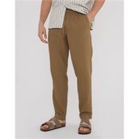 Threadbare Mens Linen Straight Trousers Bottoms Pants - M Regular