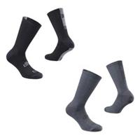Dhb Unisex All Season Merino Aeron Socks (2 Pack) Cycle Wool - UK 2.5-6 Regular