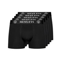Henleys Mens 5 Pack Trunk - S Regular