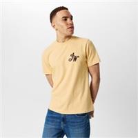 Jack Wills Mens Script Initial T-shirt Regular Fit - S Regular