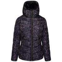 Dare 2b Womens Insulated Quilted Hooded Jacket Outerwear Long Sleeve Ski - 10 Regular