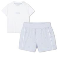 Boss Kids Shirt And Shorts Set Babies Clothing - 3 Months Regular