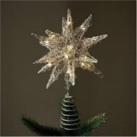 The Spirit Of Christmas Unisex Led Tree Top 54 Silver