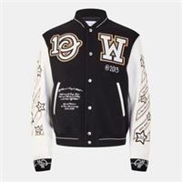Off White Mens Varsity Jacket Outerwear - M Regular