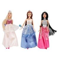 Toylife 3pack Fashion Princess Dolls
