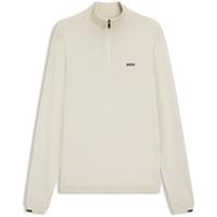 Boss Mens Zip Jumper Sweater Pullover Top Long Sleeve 1/4 - 2XL Regular