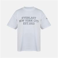 Everlast Mens Nyc Logo T Oversized T-shirt - L Regular
